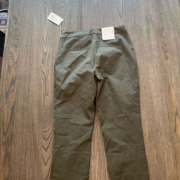 NWT A New Day Stretch Skinny Leg Olive Green Pants Size 4 - Picture 9 of 9